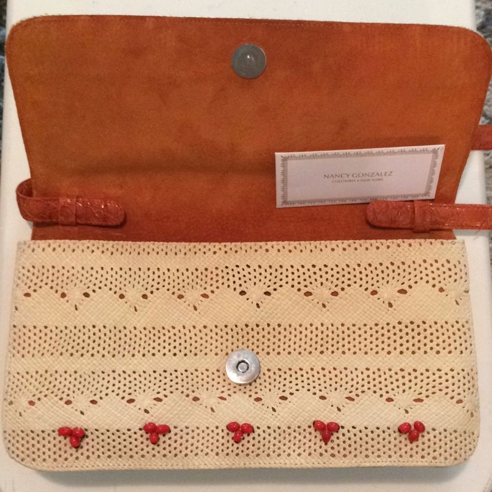 Nancy Gonzalez crocodile purse - Picture 5 of 7